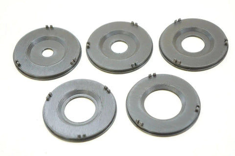 Precision Router Table Insert Ring Set With Straight Up Tough Build Quality For Three Inch Outer Diameter Flush Fit and quick swap setup.