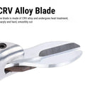 CRV Alloy Blade of Omquot Electric Metal Shear Drill Attachment for sharp and hard metal cutting.