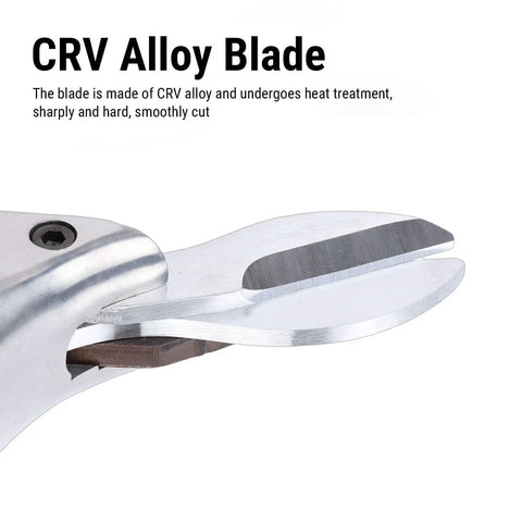 CRV Alloy Blade of Omquot Electric Metal Shear Drill Attachment for sharp and hard metal cutting.