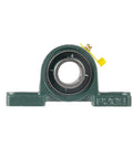 Two Pack Pro Grade Pillow Block Mounted Ball Bearing UCP205 With 25mm Bore Self Aligning front view