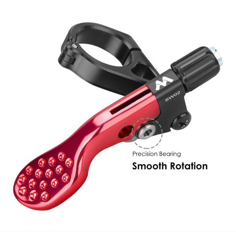 Dropper Post Lever For Mountain And Road Bikes Adjustable Seatpost Remote For 22.2mm Handlebars Durable Black Finish