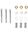Solid Rear Door Hinge Repair Pin Kit For Land Rover Defender 90 110 130 Models Fits OEM 330953 with bolts nuts and springs