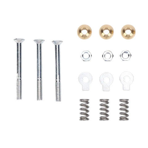 Solid Rear Door Hinge Repair Pin Kit For Land Rover Defender 90 110 130 Models Fits OEM 330953 with bolts nuts and springs