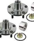 Pair Of Front Wheel Hub And Bearing Repair Kit For 2002 2003 2004 2005 2006 Nissan Altima L4 2.5L Models, Front Or Rear Replacement