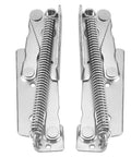 80 Degree Foldable Spring Hinge Built Tough With Strong Steel Construction For Wardrobe And Cabinet Doors, Smooth Operation