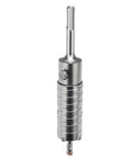 No Nonsense Heavy Duty 1.5 Inch Concrete Hole Saw With SDS Plus Shank and Four Inch Extension Rod - durable SDS plus shaft.