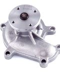 Premium Engine Water Pump Built To Run Slick And Keep Your Cooling System In Top Shape With Hella Durable Castings And Strict Leak Testing For Perfect Oem Fitment Every Time, silver cast body, close-up view.