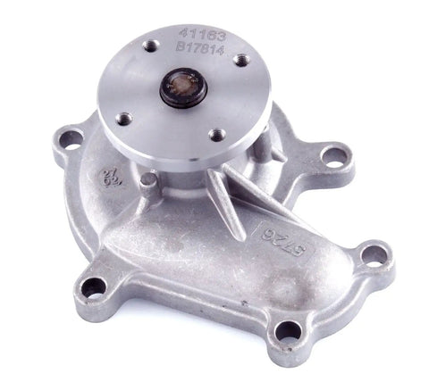 Premium Engine Water Pump Built To Run Slick And Keep Your Cooling System In Top Shape With Hella Durable Castings And Strict Leak Testing For Perfect Oem Fitment Every Time, silver cast body, close-up view.