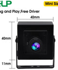 5 Megapixel USB Camera Workhorse With 3.6mm Fixed Lens For Machine Vision And Engraving, Aluminum Case, OV5640 Sensor