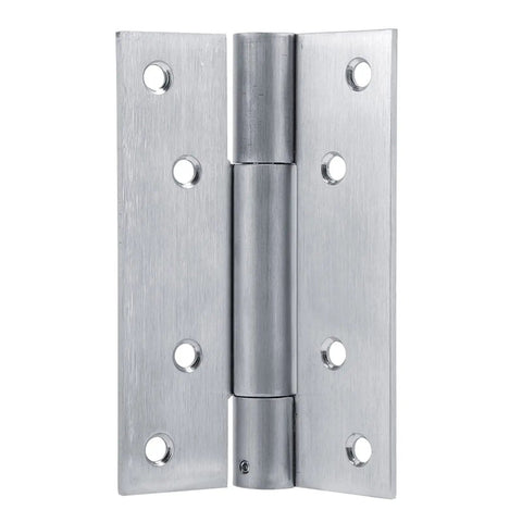 2 Pack Self Closing Door Hinges With Hydraulic Buffer For Quiet Smooth Auto Close, Spring Hinge Designed For Wood Doors, Reversible