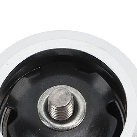 Close-up of Ride Ready Aluminum Bike Headset Combo With Double Sealed Bearings showing threaded bolt and CNC machined finish.