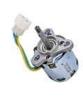 High Torque 50.4V Brushless DC Motor for Industrial Gearboxes, featuring a metal casing and multi-colored wiring.