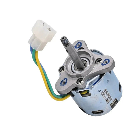 High Torque 50.4V Brushless DC Motor for Industrial Gearboxes, featuring a metal casing and multi-colored wiring.