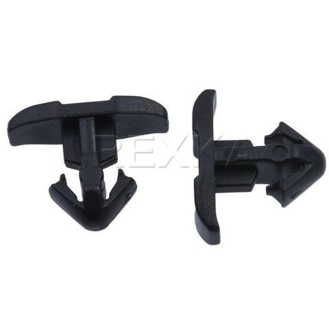 Toyota Lexus hood seal clip black nylon retainer