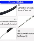 Product details for Replacement Tiller Cable With 39 Inch Sheath For Rear Tine Tillers Compatible With Earthquake models, smooth texture, durable steel.