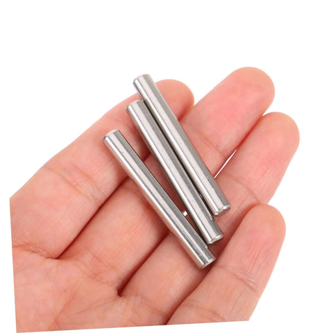 100 Pcs Dowel Pins Set Stainless Steel Cylindrical Fastening Pins for Machinery Electronics Automotive Applications Precision Fit Corrosion Resistant Easy Installation and High Stability to Prevent Loosening