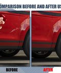 Touch Up Paint For Cars Red Scratch Repair Pen Quick And Easy Car Scratch Remover comparison before and after use