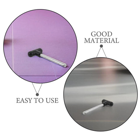 Beefy Heavy Duty Weight Stack Replacement Pins For Gym Equipment Three Eighths Inch Diameter And Four Inch Locking Length