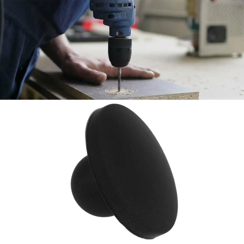 Drilling a hole for 100x Rubber Feet Push In Knurled Bumpers For 1/4 Inch Holes, No Tools Needed Press Fit, durable non slip bumpers