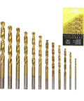 Three Sixteenth to One Half Inch Drill Bit Set for Glass, Metal, Tile, Concrete and Masonry, 13 Piece Multi Material Kit