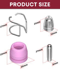 All In One Plasma Cutter Consumables Kit For AG 60 Series Torches Including AG 60P SG 55 And WSD 60 Tips dimensions guide