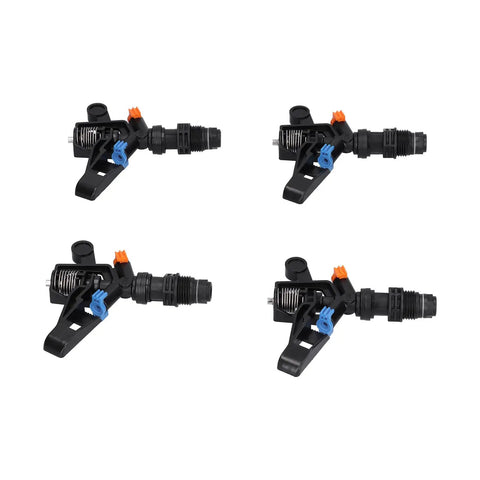 10 Pack Garden Sprinkler Heads With 360 Degree Rotating Lawn Watering System G1/2 Male Thread Durable Plastic