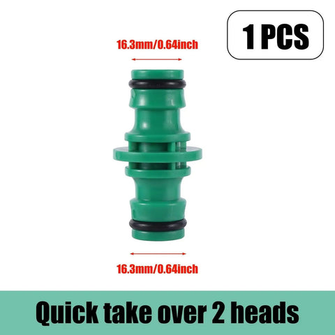 Heavy Duty Garden Hose Connector Kit With Quick Connect Fittings For 12 16 And 25mm Pipes To Fix Leaks Fast And Keep Your Water Flow Strong, 16.3mm connector