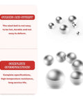 Premium Stainless Steel Precision Ball Bearing Set With 620 Pieces 12 Sizes displayed with strength and specifications