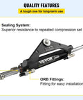 Front Mount Hydraulic Steering Cylinder HC4645H For Outboard Boats Up To 150HP Beefy Marine Steering Cylinder for Yamaha