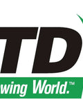 MTD logo featuring green grass design, representing Top Shelf Shoulder Screw Replacement Part For Lawn Gear.