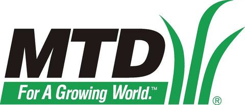 MTD logo featuring green grass design, representing Top Shelf Shoulder Screw Replacement Part For Lawn Gear.