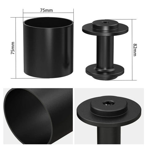 Heavy Duty Wheel Bearing Press And Removal Tool Kit For Quick Auto Repair Jobs No Sweat Installation complete carbon steel driver components.