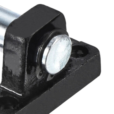 Air Cylinder Rod Pivot Clevis 3 Pack Pneumatic Mounting Brackets For Rear Mounts Black Heavy Duty Durable Low Carbon Steel 38 Mm Hole Distance 50x50x32mm