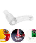 Four Piece Replacement Drive Gear Set For Gumball And Candy Machines, Durable Plastic Gears With Precise Drive Mechanism, Easy Installation, Maintenance And Repair Parts To Keep Your Vending Machines Running Smoothly, clear plastic gear