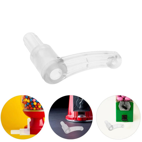 Four Piece Replacement Drive Gear Set For Gumball And Candy Machines, Durable Plastic Gears With Precise Drive Mechanism, Easy Installation, Maintenance And Repair Parts To Keep Your Vending Machines Running Smoothly, clear plastic gear