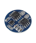 Top Tier Six Piece 2S Lithium Battery BMS Board With 5A Steady And 7A Burst Current Guard For 18650 Cells, close-up view of PCB.