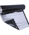 Top Shelf Heavy Duty Self Adhesive Asphalt Roofing Tape No Sweat Waterproof Underlayment Roll with reflective aluminum face.