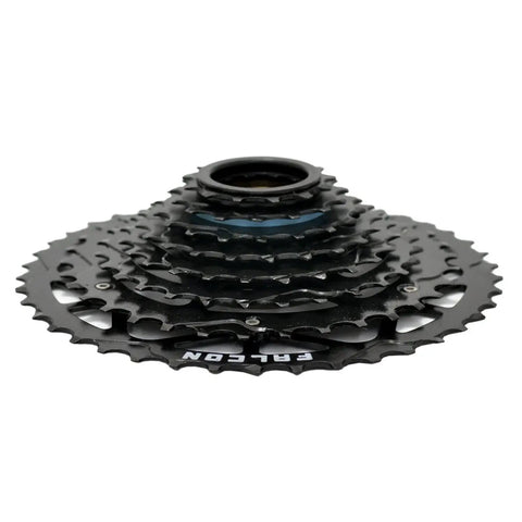 8 Speed Freewheel 13-15-18-21-24-28-34-42T Black Steel Cog Compatible With Shimano Sram MicroShift Systems close-up view