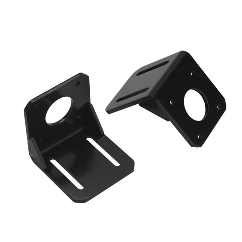 Anndason NEMA 17 stepper motor mounting brackets, black metal, 2 pcs shown