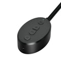 Close-up of volume control unit for Bluetooth Computer Speakers Set Of 2 With USB Power, LED Blue Lighting, Easy Volume Control