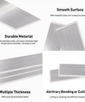 304 Stainless Steel Flat Bar 20 Gauge 1 Inch By 10 Inch One Piece With Brushed Finish for crafting and metal fabrication.