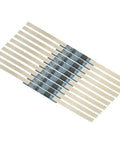 Rock Solid 10 Pack Of 1S 3.7V 3A Bms Protection Boards For 18650 Li Ion Cells arranged in neat rows, showcasing design and build quality.