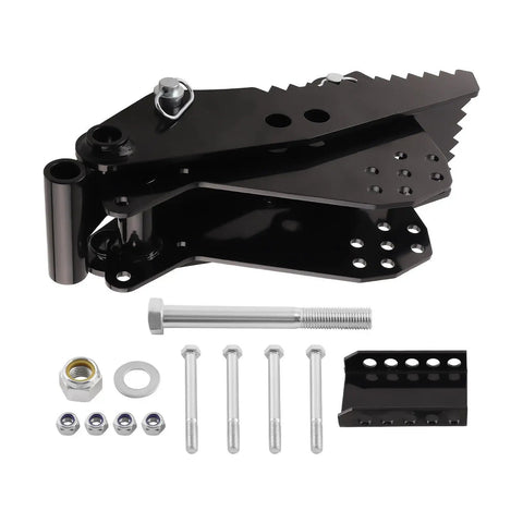 Universal Backhoe Thumb Attachment For 3.25 Inch Boom Width Built Tough Heavy Duty Black Powder Coated Steel Bolt On Design components