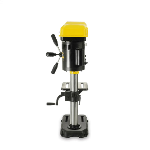 Front view of 10 Inch Drill Press With 7.0 Amp Motor And LED Worklight Five Speed Settings 3.5 Inch Spindle Travel For Deep Cuts In Wood Metal And Plastic