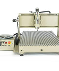 4 Axis Router Engraver USB CNC 6090 2.2KW Milling Drilling Machine with Ball Screw for Woodworking Sign Making and Engraving