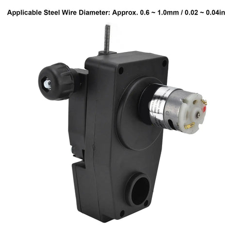 DC 24V Wire Feed Motor Welder Roll Feeder With 10W Output Adjustable 2 To 13 MPM Speed 0.6 To 1.0mm Wire Compatibility MIG Welding Replacement