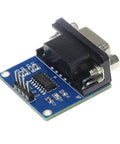 Five Pack RS232 To TTL Converter Modules With MAX3232 Chip COM Serial Port Board 3.3V To 5V Compatible VCC GND RXD TXD Interfaces