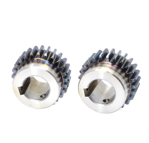 Pair of Beefy Carbon Steel Bevel Gear Pinion For One Point Five Modulus Spur Gear 12 To 19 Teeth With 14mm Bore Transmission Accessory