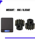 11T 32P Steel Pinion Gear For Traxxas TRX4 TRX6 RC Crawlers And Slash 4X4 Rustler 4X4 VXL Upgrade Part 6747 Replacement CNC Machined