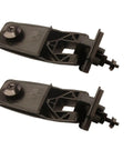 Pair of ABS Tailgate Hinge Replacement Kit For Your Ride, Durable Rear Door Hinge Set shown on a white background